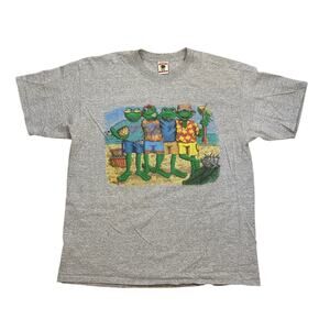 Señor Frog’s pass through graphic tee shirt front back XL novelty Cozumel Mexico